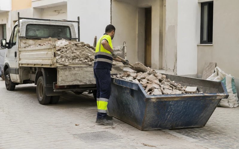 Escombro retirada reciclaje