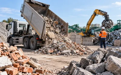 Reciclaje de materiales de demolición: una segunda vida para los residuos de obra